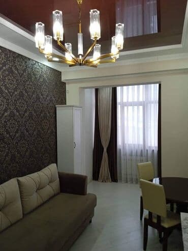 1комнатный квартира бишкеке: 1 комната, Постельное белье, Кондиционер, Парковка — 6