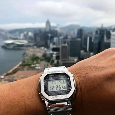 fossil часы: G-SHOCK Модель часов GMW-B5000D-1J Японская сборка Функции  — 4