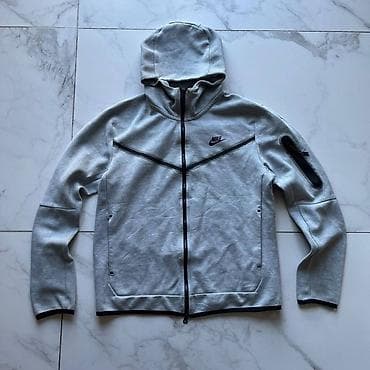 Nike Tech Fleece Windrunner — мужская худи/ветровка на молнии с