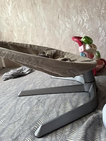 Мебель: Шезлонг-качалка Nuna Leaf Выдерживает до 60кг - Фирменная модель Nuna — 4