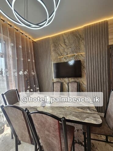 бюджетные пансионаты иссык куля: Квартира, Palmbeach ЦО Palm Beach, Чок-Тал, Детская площадка, Парковка, стоянка, Охраняемая территория — 5