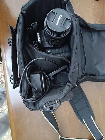 вспыш: Зеркальная фотокамера Canon EOS с объективом Canon EF-S 18–55mm IS — 2