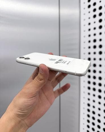 Техника жана электроника: IPhone 11, Колдонулган, 128 ГБ, Ак, Коргоочу айнек, Каптама, Куту, Бөлүп төлөө менен, 83 % — 5