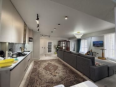 3: 3 комнаты, 117 м², Джал мкр (в т.ч. Верхний, Нижний, Средний) Элитка, 5 этаж, Евроремонт — 5