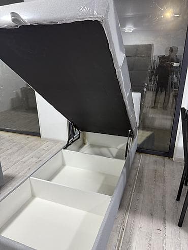 хранение: Односпальная кровать-тахта с подъемным матрасным блоком и большим — 3