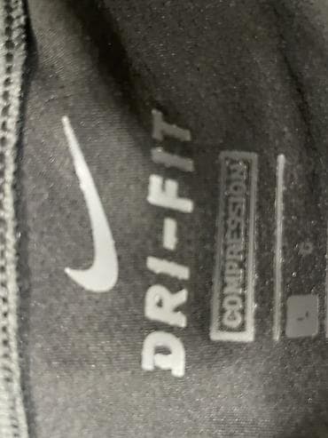 Эркектер кийими: Эркектердин футболкасы, L, Nike, Жаңы, түсү - Кара — 4