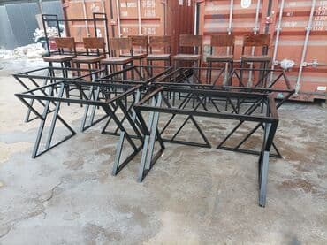 Каркасы для стола на заказ изготовим любой размер и фасон быстро at lalafo.kg Каркасы для стола на заказ изготовим любой размер и фасон быстро