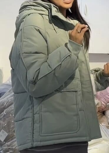 платья на прокат бишкек: НОВЫЫЙ!Женская утеплённая куртка-пуховик в стиле casual. Глубокие — 3