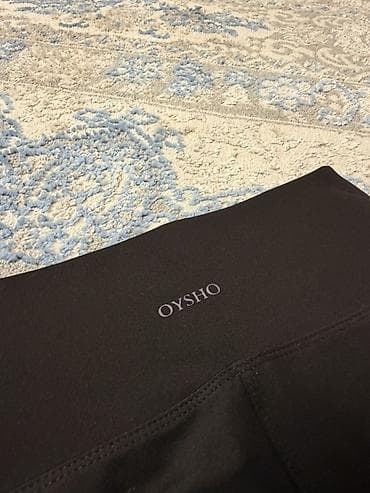 Баш кийимдер: Леггинсы OYSHO, размер S (EUR/USA/MEX S), цвет черный. - Классическая — 3