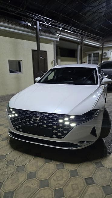 меняю участок на авто: Hyundai Grandeur: 2021 г., 3 л, Автомат, Газ, Седан — 1