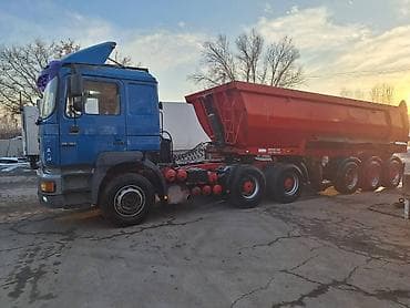 купить тягач с полуприцепом: Тягач, MAN, Самосвал — 10