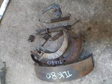 Toyota Land Cruiser 80 колодка ручника, Тойота Ленд Крузер 80 колодка