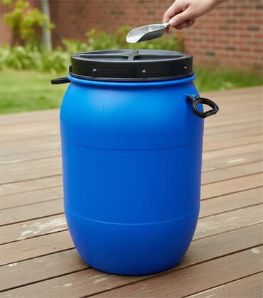 цистерны бочки: Бочка Пластик, 120 л, Платная доставка — 1