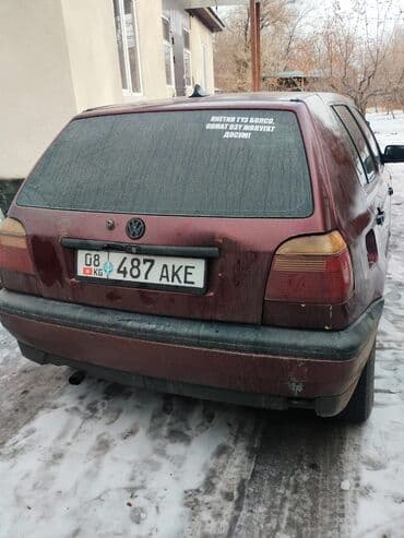 mazda 6 2004: Volkswagen Golf: 1992 г., 1.8 л, Механика, Бензин — 4