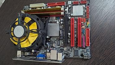 Материнская плата для ПК, Б/у, Biostar, LGA775, Micro-ATX — 3