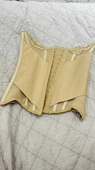 coco chanel: Корсет-утяжка (бежевый, высокий пояс для талии)

Размер: S — 1