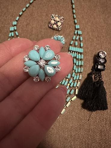 свадебные платия: Брошь, Женские, Б/у — 9