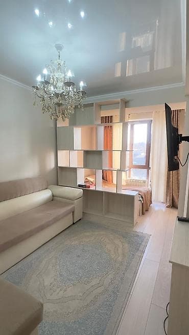 келечек курулуш: 1 бөлмө, 43 м², Элитка, 3 кабат, Евроремонт — 4