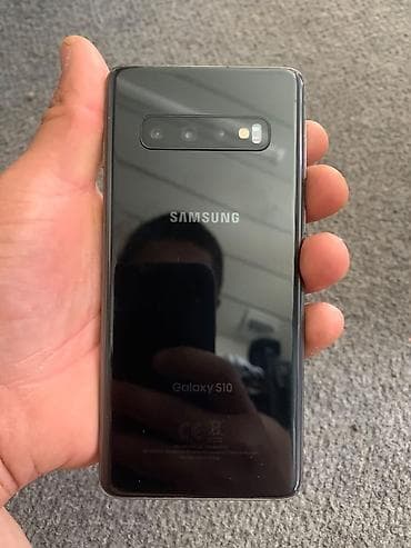 xiaomi watch 5: Samsung Galaxy S10, Б/у, 128 ГБ, цвет - Черный, 1 SIM — 1