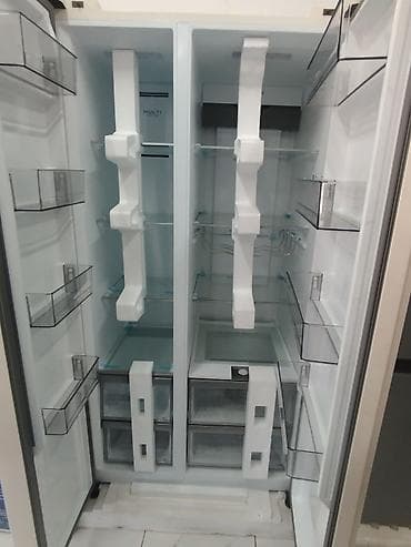 Техника и электроника: Холодильник Midea, Side-By-Side (двухдверный) — 2