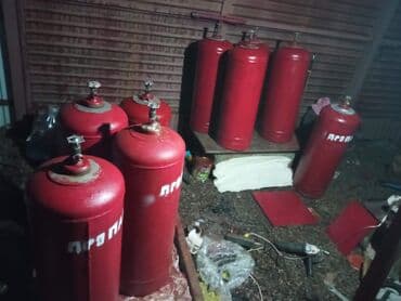 газ балон прапан: Газ балоны по 50л.в отличном состоянии для фастфуда,Кафе — 1