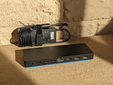док станция для ноутбука: 🔥 Док-станция HP USB-C Dock G4 с блоком питания 65W🔥 • Позволяет — 1