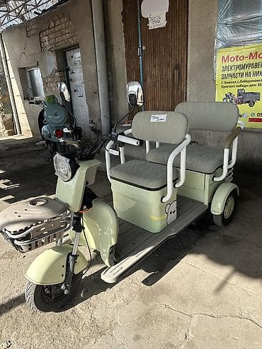 скутер електра: ❤️🚨Электрический грузопассажирский Трицкл от Фирмы Сонлинг цена 70 — 3