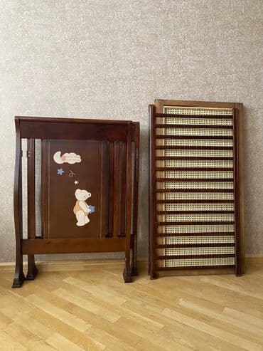 детская кровать 7 в 1: Польская кроватка в комплекте матрас наматрасник постельное — 4