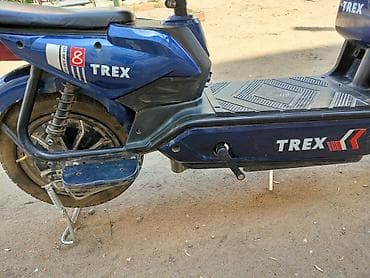 китайские электрички: Электроскутер TREX (синий)продаю скутер пачти новые аккумуляторы и — 5
