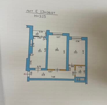 Үйдү ижарага алам: Үй, 4 кв. м, 2 бөлмө, Кыймылсыз мүлк агенттиги — 5