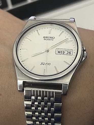 elite classic: Seiko SQ100. Для коллекционеров винтажных часов. Seiko 1990 года — 2