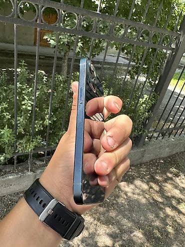 11 iphone pro max: IPhone 13, Б/у, 128 ГБ, Pacific Blue, Чехол, Коробка, 78 % — 3