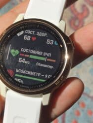 купить часы гармин в бишкеке: Garmin Fenix 6S Pro — белые, медный безель Цена: 18 500 сом 43mm — 9