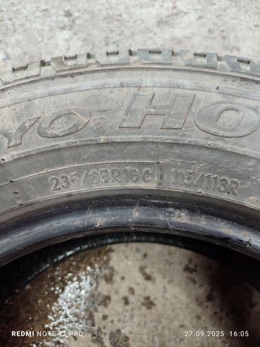 купить шины 23565 r16c: Шины 235 / 65 / R 16, Лето, Б/у, Комплект, Легкий коммерческий транспорт (C/LT), Toyo — 2