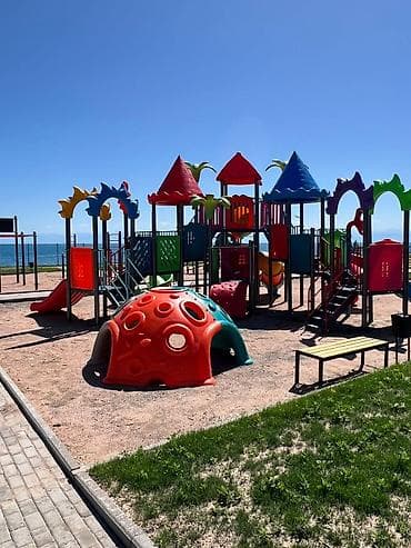 качели горка: Детская площадка Для улицы — 9