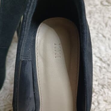 женская обувь больших размеров: Туфли чёрные замшевые на шпильке Размер большемерят, подойдёт на 38 — 3