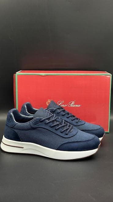 лорики обувь: Мужские кроссовки, 40, Loro Piana, Новый, цвет - Коричневый, Платная доставка — 3