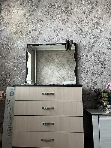 Комод для одежды, С зеркалом, ЛДСП