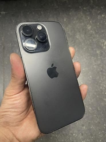 tecno phantom x2: IPhone 14 Pro, 128 ГБ, Черный, 81 % — 1