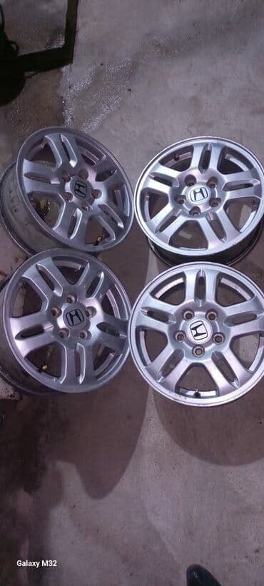 Литые Диски R 15 Honda, Комплект, отверстий - 4, Б/у