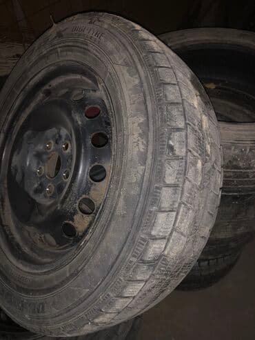 релис диска: Шины 195 / 65 / R 15, Б/у, Комплект, Легковые, Dunlop — 2