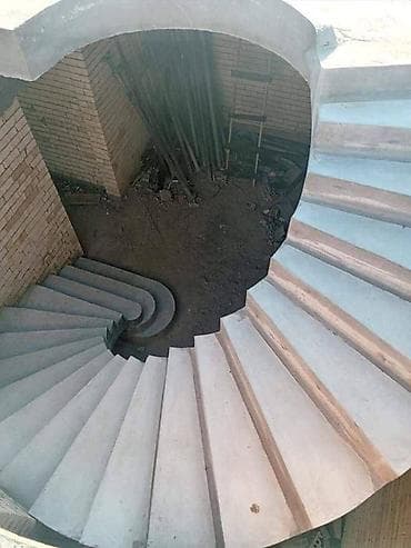 Бетонная лестница Для дома