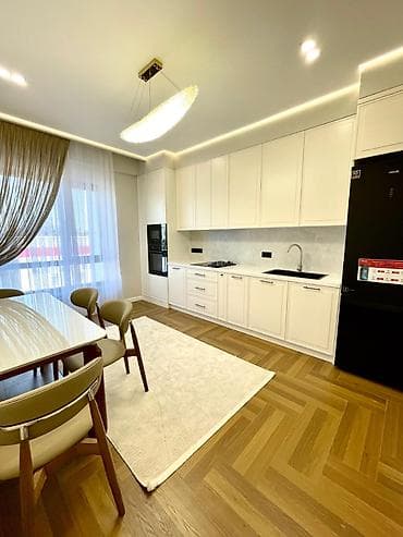 2 комнаты, 80 м², 3 мкр Элитка, 6 этаж, Свежий ремонт