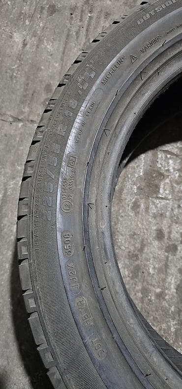 mishelin: Шины 225 / 55 / R 18, Лето, Б/у, 1 шт, Легковые, Франция, Michelin — 1