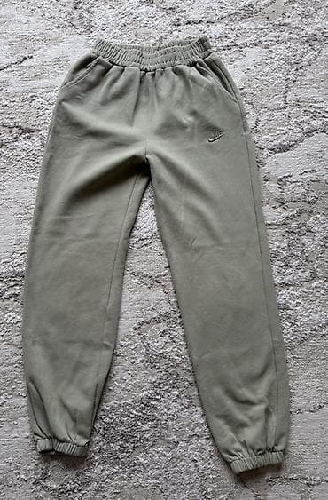 Спортивные штаны Nike - Модель: джоггеры с манжетами - Цвет