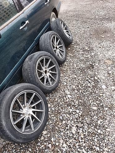 купить диски на авто бишкек: Колеса в сборе 195 / 55 / R 15, Лето, Б/у, Комплект, Легковые, отверстий - 4 — 1