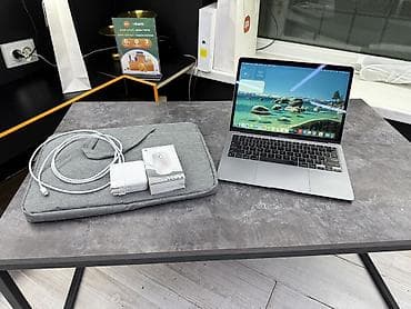 Для учебы, Б/у, Apple M1, ОЗУ, RAM: 8 ГБ, В рассрочку