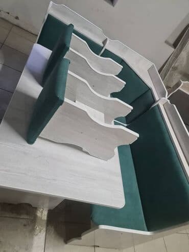 кухонный стол и стулья купить недорого: Кухонный стол и стул, Новый, В рассрочку, Бесплатная доставка, цвет - Бежевый — 1