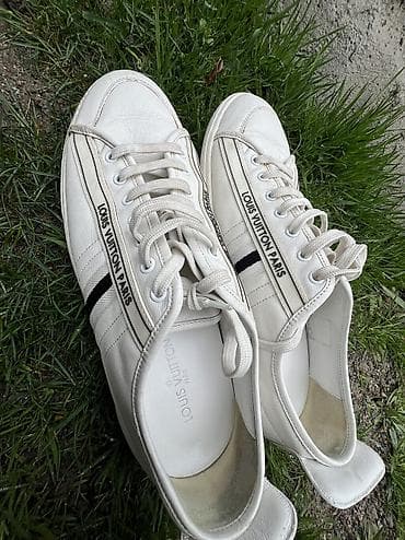 louis: Мужские кроссовки, 44, Louis Vuitton, Б/у, цвет - Белый, Платная доставка — 2