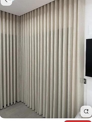 жалюзи шторы на окна: Полупрозрачные шторы для гостиной/спальни - Тип: портьерные шторы с — 1